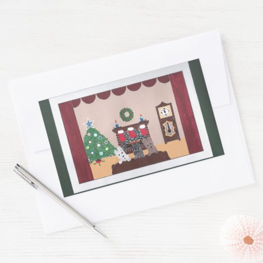 Is hij er al? Sticker 2015CardContest (Envelop)