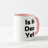 Is hij nog Humor? Mok (Voorkant rechts)