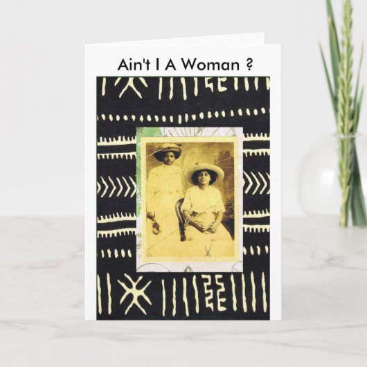 Is I geen Vrouw? Kaart (Voorkant)