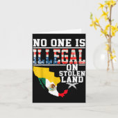 Is Illegal On Stolen Land Native Americans  Kaart (Gele Bloem)