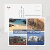 IS Island - Ascension - Briefkaart (Voorkant / Achterkant)