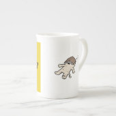 Is It Friday Yet? Funny Lazy Cat Mug – Cute Workda Porselein Kop (Voorkant rechts)