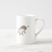 Is It Friday Yet? Funny Lazy Cat Mug – Cute Workda Porselein Kop (Rechts)