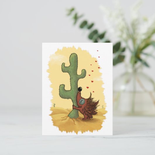 Is it love? briefkaart (Staand voorkant)