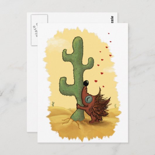 Is it love? briefkaart (Voorkant / Achterkant)