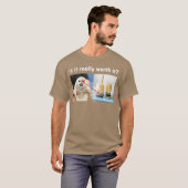 is It Really Worth It Silly Seal Meme family T-shirt (Voorkant volledig)