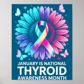 Is januari schildklierbewustzijnsmaand 1 poster