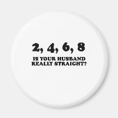 IS JE MAN ECHT HETERO? MAGNEET (Voorkant)