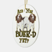 IS JIJ NOG BOER? GOAT CHRISTMAS ORNAMENT (Links)