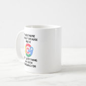 Is Jouw naam Google? Grappige mok voor een speciaa (Voorkant links)