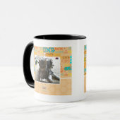 Is knuffel. Hij houdt van. Mok (Voorkant links)