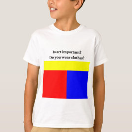 Is kunst belangrijk? Cute kind art T-Shirt