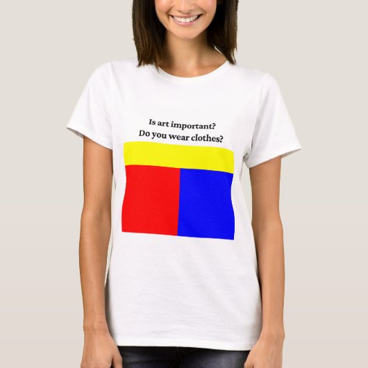 Is kunstkunstenaar T-Shirt belangrijk (Voorkant)
