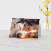 Is Liefde Niet Geweldig Kaart (Gele Bloem)