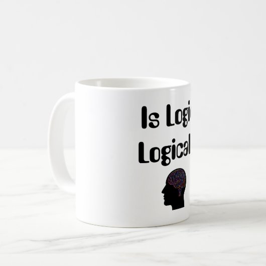 Is Logisch Logisch? KoffieMok (Voorkant links)