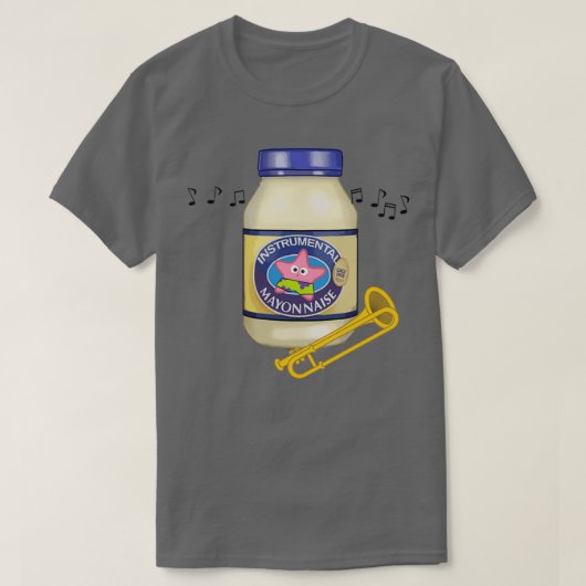 Is Mayonnaise een instrument T-shirt (Design voorkant)