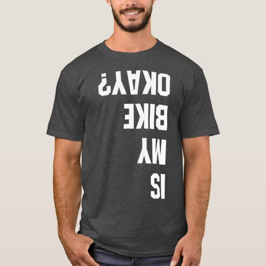 Is mijn bijenkork Oke BMX Mountain T Shirt Dirt Ra (Voorkant)