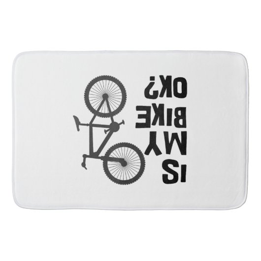 Is mijn bijk OK Funny Mountain Bike? Badmat (Voorkant)