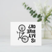 Is mijn bijk OK Funny Mountain Bike? Briefkaart (Staand voorkant)