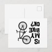 Is mijn bijk OK Funny Mountain Bike? Briefkaart (Voorkant / Achterkant)