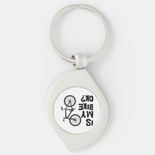 Is mijn bijk OK Funny Mountain Bike? Sleutelhanger (Voorkant)