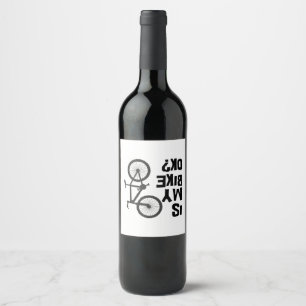Is mijn bijk OK Funny Mountain Bike? Wijn Etiket