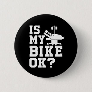 Is mijn bike Ok BMX fietser MTB fietser Cycling Cy Ronde Button 5,7 Cm