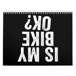 Is mijn bike oké grappige cadeau voor fietsers? kalender