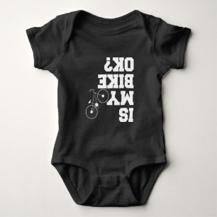 Is mijn Bike oké? Mountainbike MTB Cycle Joke Romper