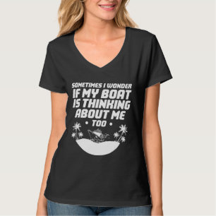 Is mijn boot aan het denken over mij om een motorb t-shirt