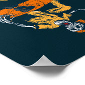 Is mijn bord in orde? Skateboard Funny Onderstebov Poster (Hoek)