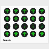 Is Mijn Bord Ok Grappige Skateboard Longboard Surf Ronde Sticker (Vel)