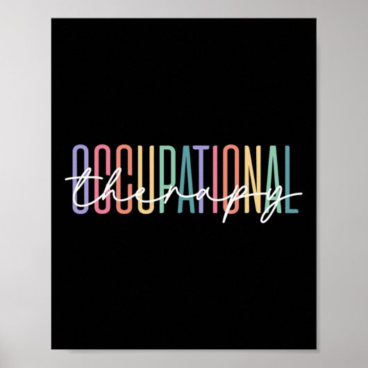 Is mijn favoriete beroep Autisme Speciaal onderwij Poster (Voorkant)