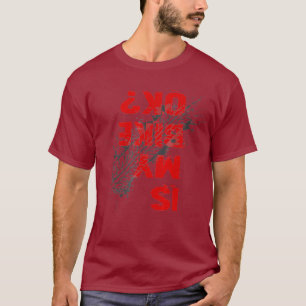 Is mijn fiets ok Grappige Mountainbike Biker T-shirt