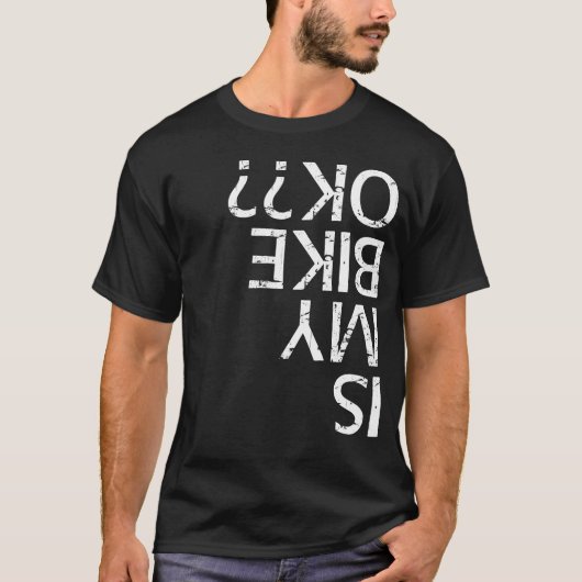 is mijn fiets ok t-shirt (Voorkant)