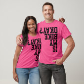 Is mijn fiets oké Funny Bike Merch geweldig voor a T-shirt (Unisex)