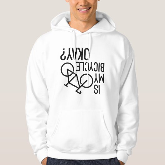 Is mijn fiets oké hoodie (Voorkant)