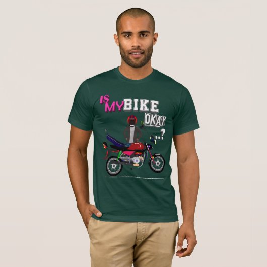 Is mijn fiets oké?  t-shirt (Voorkant volledig)