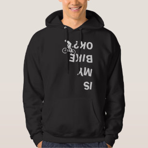Is mijn fiets van mijn bijke Funny Mountain Road B Hoodie