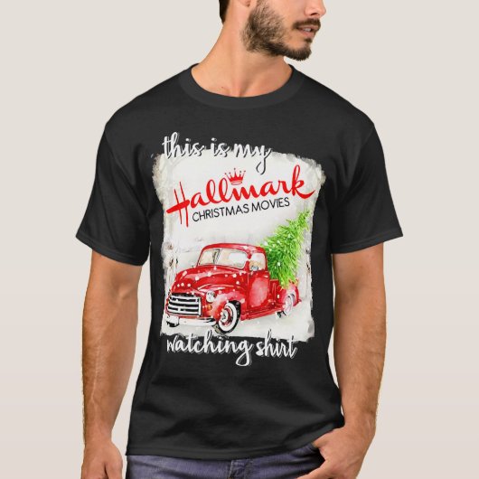 is Mijn Hallmark Kerstfilm Kijken Shirt (Voorkant)