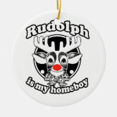 is mijn Homeboy Keramisch Ornament (Voorkant)