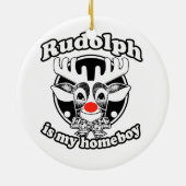 is mijn Homeboy Keramisch Ornament (Achterkant)