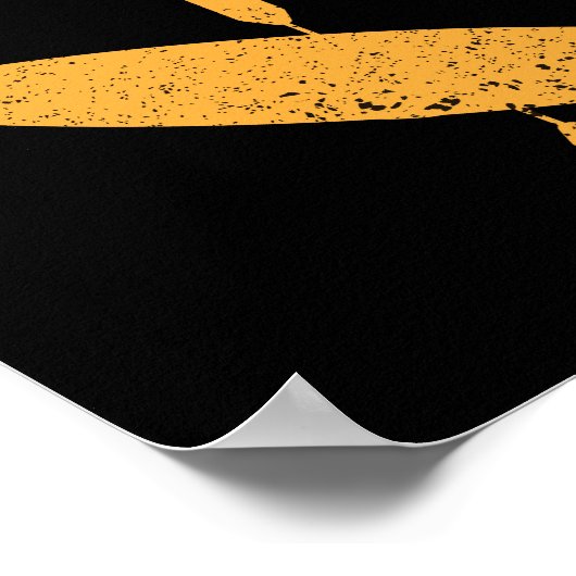 Is mijn kajak in orde? Funny Kayaker onderstebove Poster (Hoek)