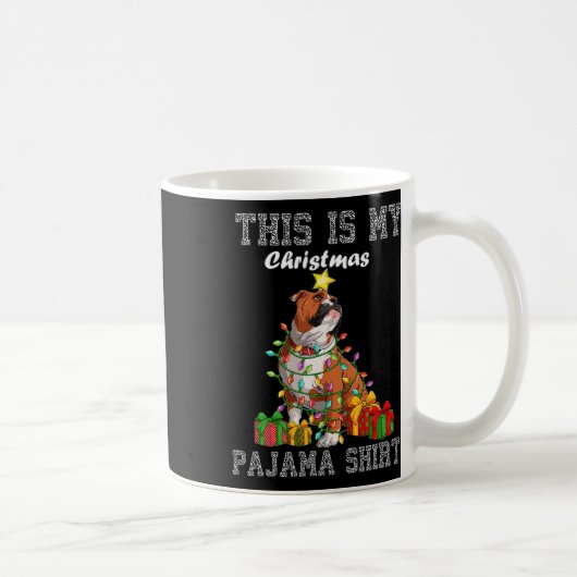 Is mijn kerstpyjama koffiemok (Rechts)
