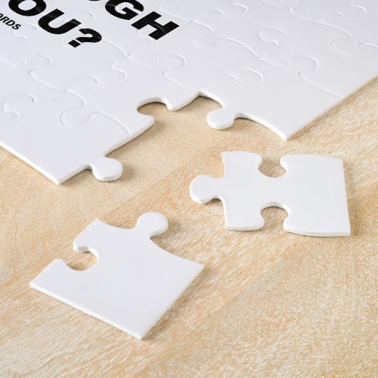 Is mijn mond groot genoeg voor jou? (Anatomische H Legpuzzel (Zijkant)