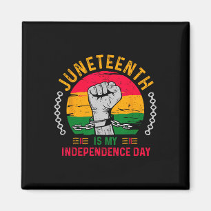 Is mijn Onafhankelijkheidsdag Amerikaanse Afrikaan Magneet