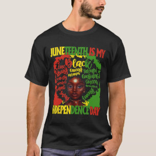 Is mijn Onafhankelijkheidsdag Black Queen Vrouwen T-shirt