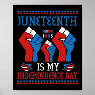 Is mijn Onafhankelijkheidsdag sinds 1865 Rood Wit  Poster