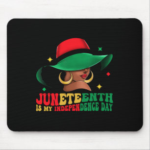 is mijn onafhankelijkheidsdag zwarte vrouwen Pet v Muismat