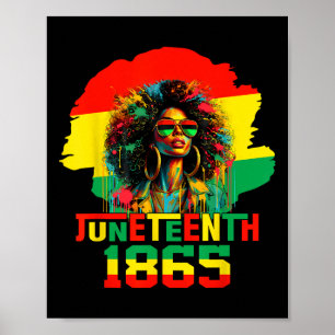 Is mijn Onafhankelijkheidsdag Zwarte Vrouwen Vrijh Poster